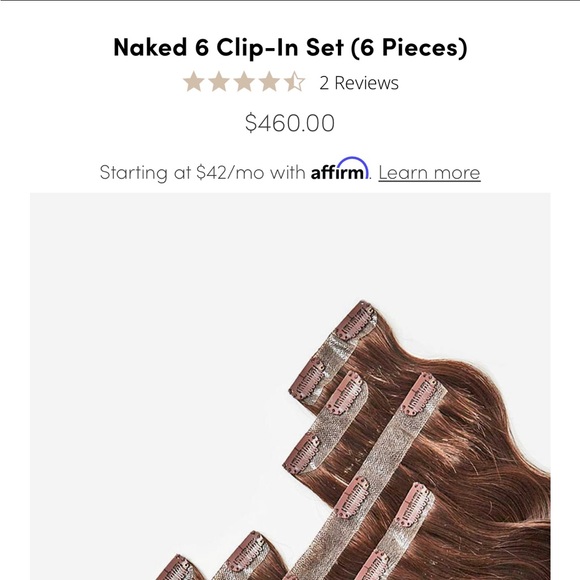 Clip In Human Hair Extensions - Picture 5 of 5